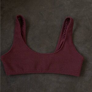 La Hearts Red Bandeau Intimates